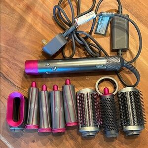 Dyson Hair Styling Set with Pink Accents
